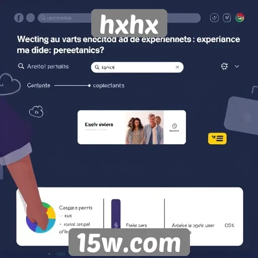 experiência do usuário no site hxhx é avaliada